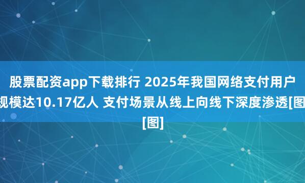 股票配资app下载排行 2025年我国网络支付用户规模达10.17亿人 支付场景从线上向线下深度渗透[图]